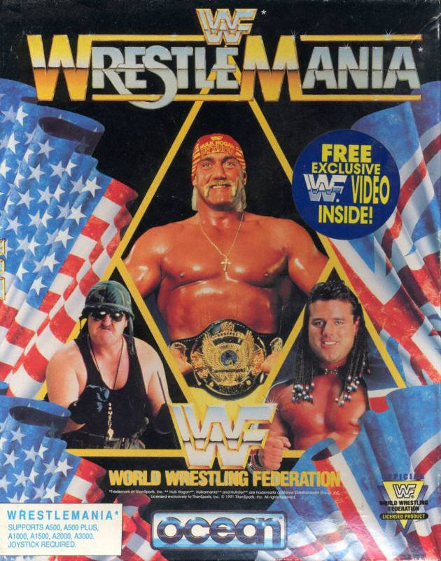WWF Wrestlemania [Softprice] box art for Amiga